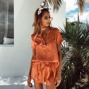 Silky arabesque sabo set 🍊